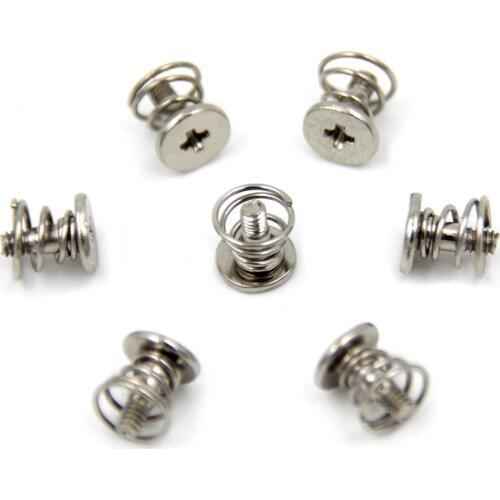 30Pcs M2 M2.5 M3 (6.8mm-10.5mm) Phillips Screw with Spring Graphics Card Radiator Bolts Video Card Radiator Fixing Screw High QT