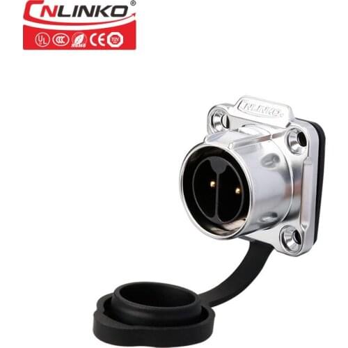 Cnlinko 2Pin 3Pin 4Pin 5Pin 7Pin 9Pin 12Pin Signal Power AC Female Connector IP67 Waterproof Industrial electrical Plug Sockets