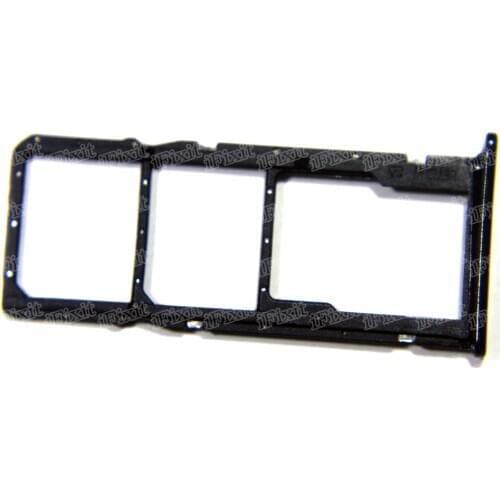 For Motorola Moto E6 Play Sim Card Tray SD Card Reader Socket Slot Holder Replacement Part