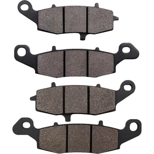 Motorcycle Front Left Right Brake Pads For Kawasaki ZRX 400 1996 ER EX 650 2006-2012 Z 750 S 2004-2007 ZR 750 96-04 ZR7 S 01-05