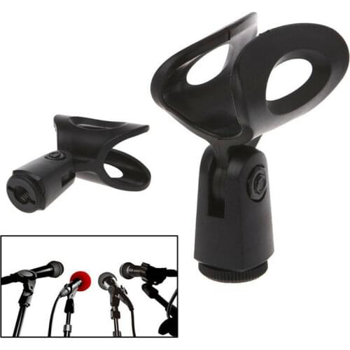 Microphone Stand Flexible Plastic Mike Clip Microphone Holder Tripod Bracket Portable Mic Stand