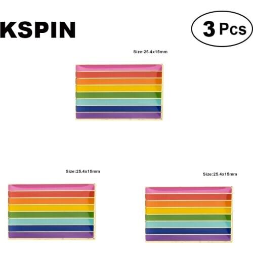 Gay Pride Pink Lapel Pin Brooches Pins Flag badge Brooch Badges