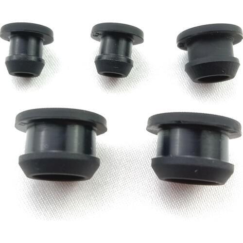 2.5-30mm Silicone Seal End Caps Round Rubber Gasket Stopper For Alloy Plate Heat Resistance Water Sink Hole Plug seal gasket