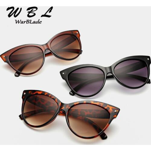 WarBLade New Retro Cat Eye Women Sunglasses Brand Designer Triangle Eyeglasses Vintage Sun Glasses Shade Female UV400