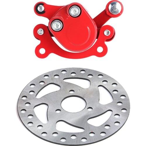 120mm Disc Rotor Brake Caliper For 43 47 49cc Electric Go Kart Scooter Mini Moto