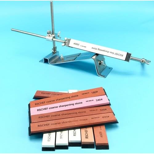 Fixed angle grinder sharpening stone grindstone White corundum oil stone daily sharpening Cutting edge Correction stone