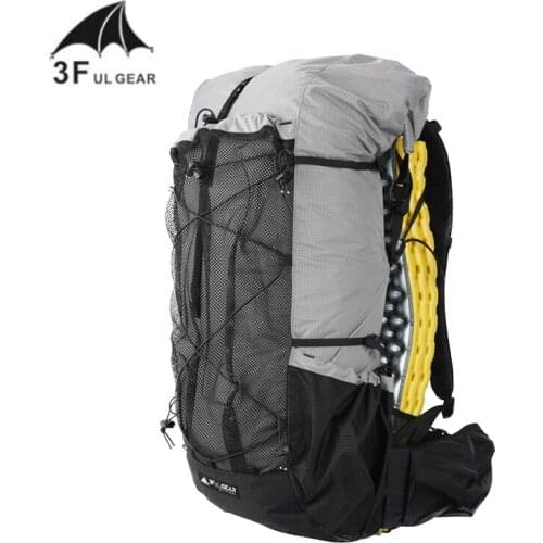3F UL GEAR Water-resistant Hiking Backpack Lightweight Camping Pack Travel Mountaineering Trekking Rucksack slarge capacity 45L