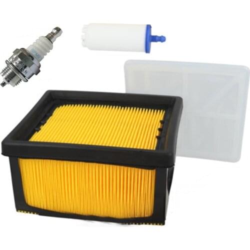 Air Filter Spark Plug Screen Flter Fuel Filter Service Kit For Husqvarna K760 K770 Lawn Mover Replacement Accessory Part