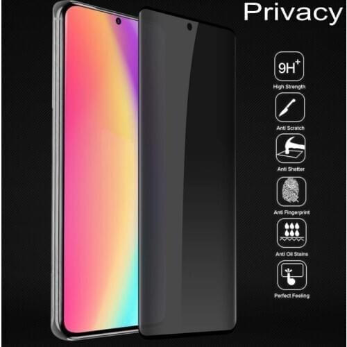 Privacy Screen Protector For OPPO A9 2020 A5 2020 A11X Reno 2 3 Z Reno 2Z 2F ACE Realme 5 Pro Anti Peep Tempered Glass Film