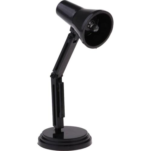 1/6 Miniature Desk Lamp for 12inch Dolls House Furnishings Toy