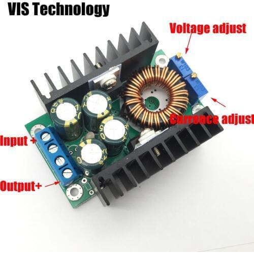 1pcs 300W Boost Converter DC-DC 7-40V to 0.8-35V 9A(MAX) 0.2-9A adjustable Step Up Voltage Charger Module XL4016