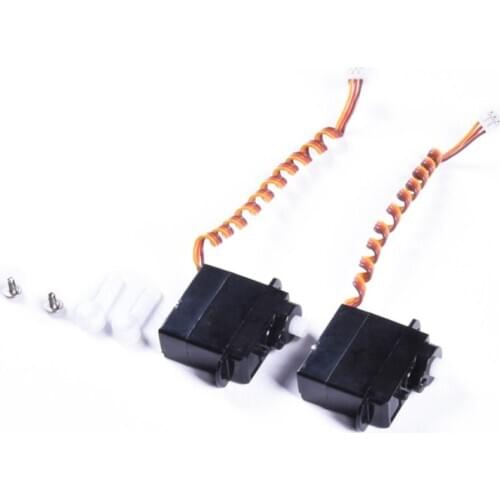 2PCS ZOHD Drift 877mm Wingspan FPV Glider AIO EPP RC Airplane Spare Part 4.3g Servo for Main Wing