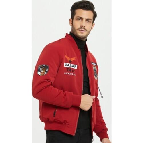 2020 Autumn and Winter new men bomber jacket loose fashion mens winter jacket Hip Hop Streetwear Windbreaker Clothing