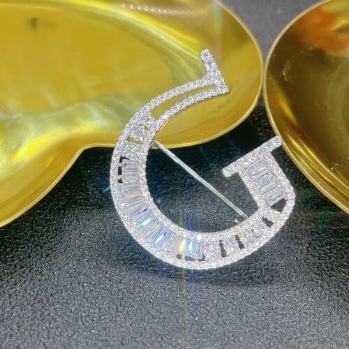 Броши буква на одежду ANSHELI China At AliExpress