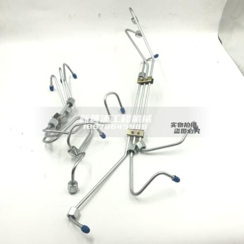 Free shipping excavator Komatsu PC300-7PC360-7 High Pressure Oil Pipe 6D114 Engine High Pressure Oil Pipe digger parts