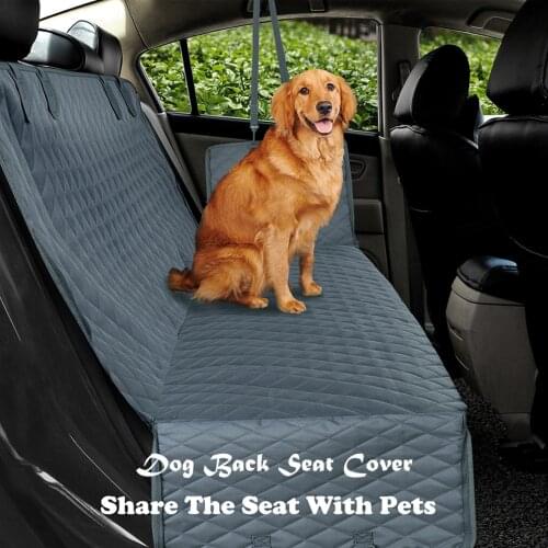 Dog Car Seat Cover Protector Waterproof Nonslip Pets Backseat Transport Dog Carrier Mat Mesh Against Dirt Durable for Cars SUVs