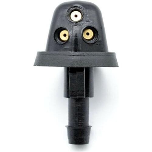 Black Water Spray Jet Nozzles Window Washer 2Pcs/kit ABS Plastic For Suzuki Grand Vitara XL-7 MK2 Aerio Parts Useful