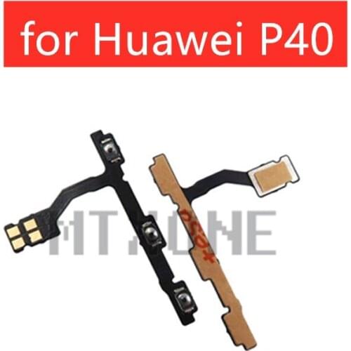 For Huawei P40 Power Volume Side Key button Flex Cable On Off Switch Flex Replacement Repair Parts