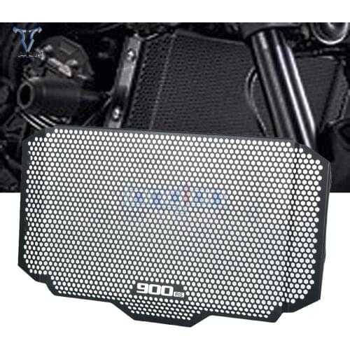 For Kawasaki Z900RS Cafe Radiator Guard 2018 2019 2020 Motorcycle Accessories Aluminum Radiator Grille Guard Cover with logo