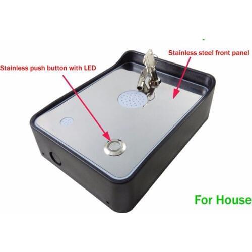3G / GSM House Audio Intercom for single House door and gate opener access controller