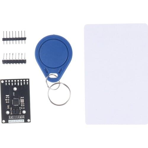 RFID Module RC522 MFRC-522 RDM6300 Kits 13.56 Mhz 125Khz With Tags SPI for Arduino Uno 2560 37.5mm × 33mm