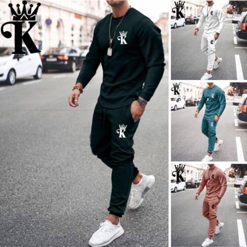 BOILEN HENG XIN 2021 Men Sportswear Casual Suits Gym Tights Training Clothes Workout Jogging Sports Fashion Tracksuit For Mens