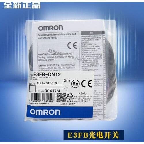 100% New Original OMRON OPTOELECTRONICS SWITCH E3FB-DN11 E3FB-DP11 E3FB-DN12 E3FB-DP12 E3FB-RN11 E3FB-RP11 E3FB-TN11 E3FB-TP11