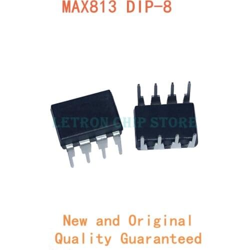 10PCS MAX813 DIP8 MAX813L DIP-8 MAX813LCPA DIP MAX813LEPA new and original IC Chipset