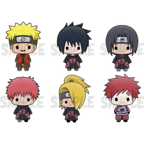 Pre-Sale Narutos Shippuden Second Bomb Box of Eggs Whole Box of Six Collectible Model Toy Anime Toy Gift Q Version Figure Model