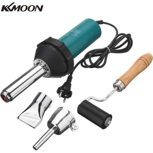 Professional 1080W Welder Hot Air Gun Station Adjustable Temperature Welding Heat Gun Kit Torch & 2 Nozzle & Roller