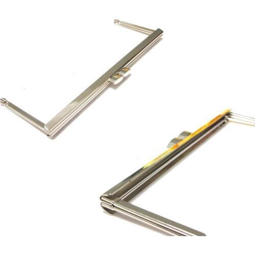 Purse frame 20cm Nickel Crimp Bag frame purse frames