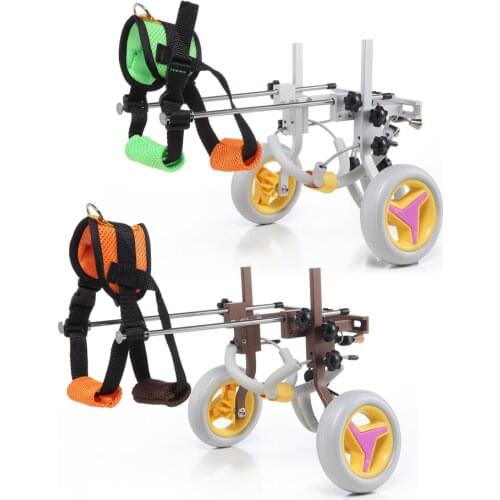 Dog Wheelchair Lightweight Legs Rehabilitation Dog Walking Assisted Adjustable Wheelchair High Quality Material
