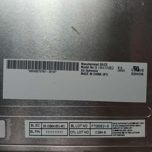 B104SN02 V.0 LCD screen touch screen
