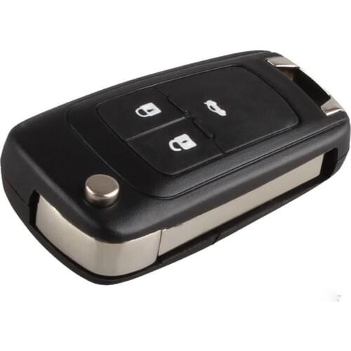Hot sales Folding Car Remote Flip Key NEW Case Shell Fob For Chevrolet Cruze Remote Key Case Keyless Fob 3 Button