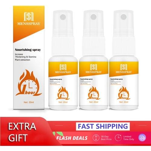 Male Sex Delay Spray Anti Premature Ejaculation Prolong Erection Big Dick Enlargement Cock Erection Enhancer Essential Product