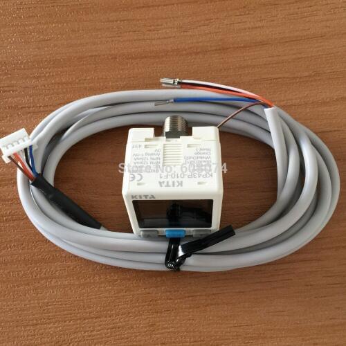 TAIWAN digital pressure switche KP43P-010-F1 -0.1~1.0MPa DC12-24V NPN 1~5V output