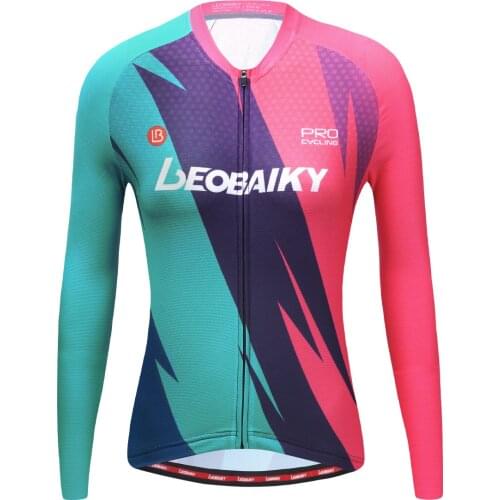 Pro Team Cycling Sweatshirt Men Summer Long Sleeve Couples Bicycle T-Shirts Mtb Jersey Road Bike Tops Women Sportswear Ciclismo