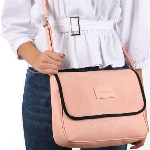 Tonar Powder And Black With Suede Cap Sports Women Casual New Season Fashion Trend Comfortable Handy