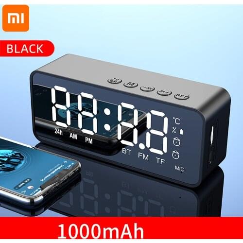 Xiaomi Audio Wireless Bluetooth Speaker Small Mini Alarm Clock Portable Cannon Mini Voice Broadcast the Card Instert Vehicular
