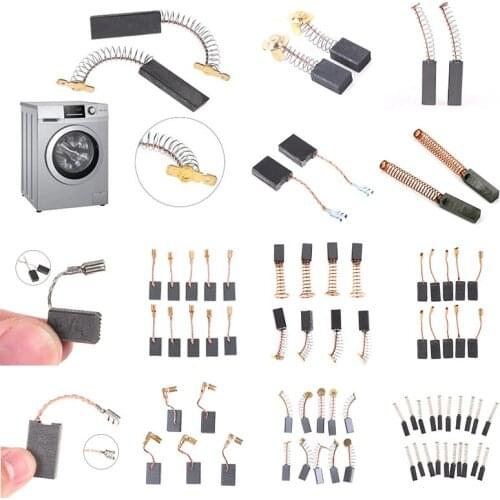 10/4//1Pc Carbon Brush Electric Hammer Angle Grinder Graphite Brush Replacement For Motors Dremel Rotary Tool Multi Power Tool