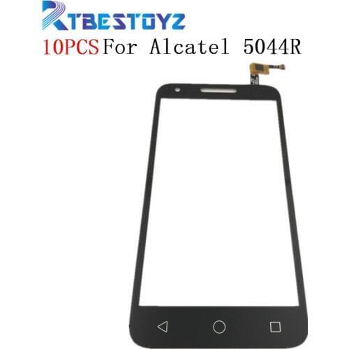 10PCS/Lot 100% Tested 5.0 inches Touch Screen Panel Digitizer Accessories For Alcatel One Touch U5 5044R Smartphone Repair Parts