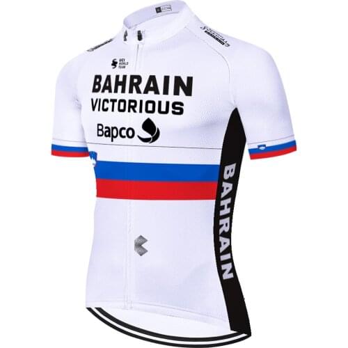 2021 ProTeam BAHRAIN Tenue Velo Homme Maillot Ciclismo Hombre Maglia Ciclismo Uomo 자전거의류 Tricota Ciclismo Hombre