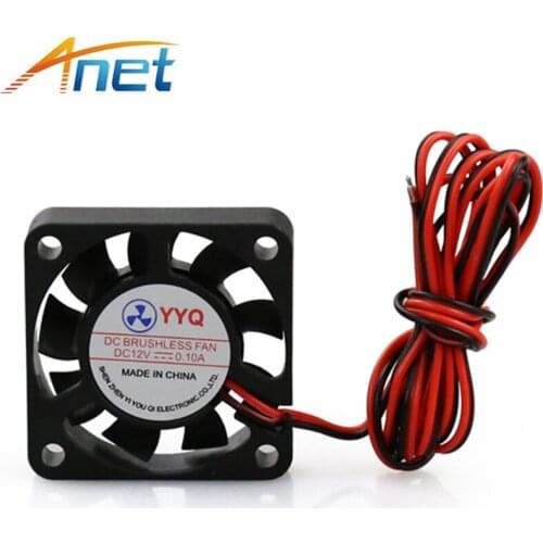 5Pcs/Lot 4010 Fan 3D Printer Parts DC 12V 24V 0.12A for MakerBot RepRap UP Mendel I3 Printer 1.1m