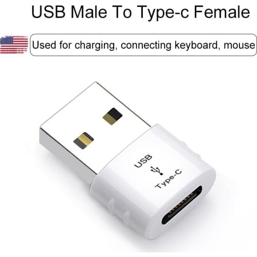 Ingelon USB C OTG Female To USB Male Adapter Type C To A Charger Cable Pc for Macbook Samsung Charging Data Transfer Connecto
