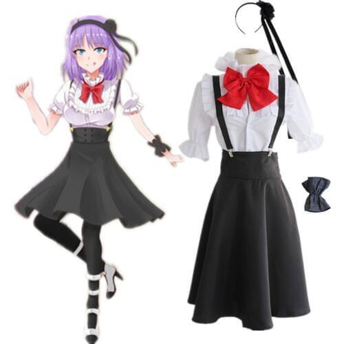 Anime Dagashi Kashi Hotaru Shidare Role Cosplay Costume Halloween Party Fancy dress School Uniform Outfit