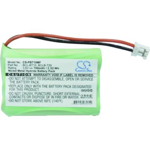 Cameron sino 700mah battery for BROTHER BCL-100 200 300 300D 400 500 500s D10 D20 D70 FAX-1960C IntelliFax-1960c 2580c MFC-2580c