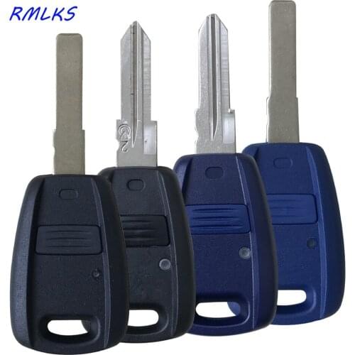 Car Key Cover 1 Button Remote Key Case For Fiat Punto Doblo Bravo Transponder Auto Key Shell SIP22 GT15R blade