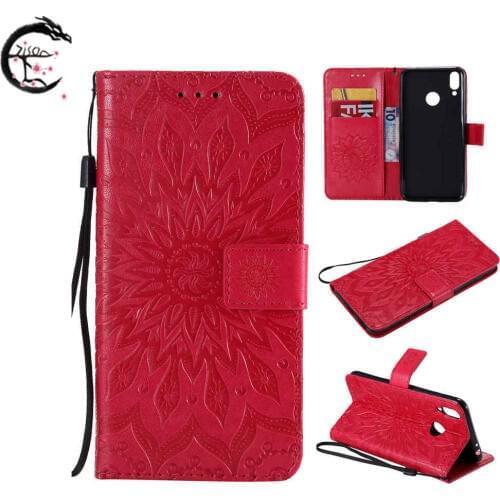 PU Leather Case Flip Cover for Huawei Honor 8C Phone Wallet Holder Stand Cases Card Slots Covering Casing For Huawei Honor8C