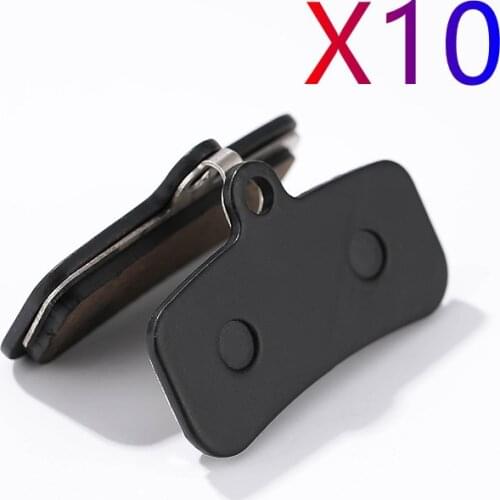 10 Pairs of Resin MTB Bicycle Disc Brake Pads For Shimano Saint M810 M820 /Zee M640 MTB Mountain Road Bike Disc Brake Parts