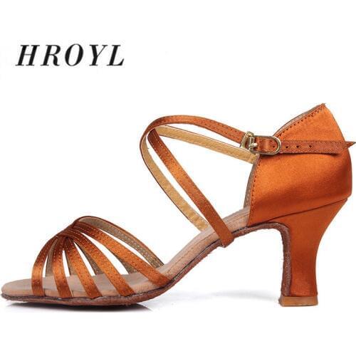 Hot sales women Latin Dance Shoes heeled Ballroom Dancing Shoes For Women Ladies Girls Tango shoes 5cm and 6.5cm